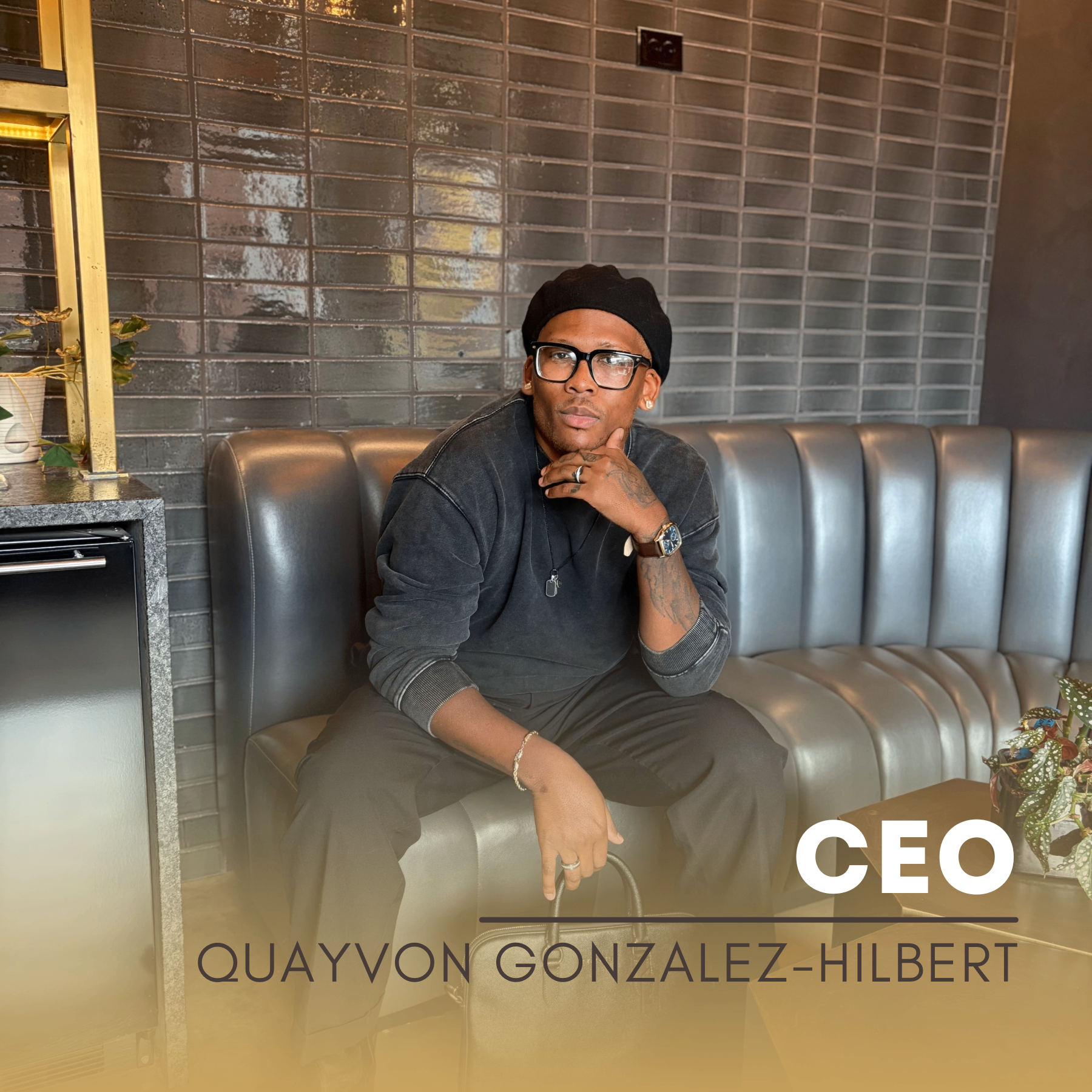 Quayvon Gonzalez-Hilbert, founder of Lotus North & Co.
